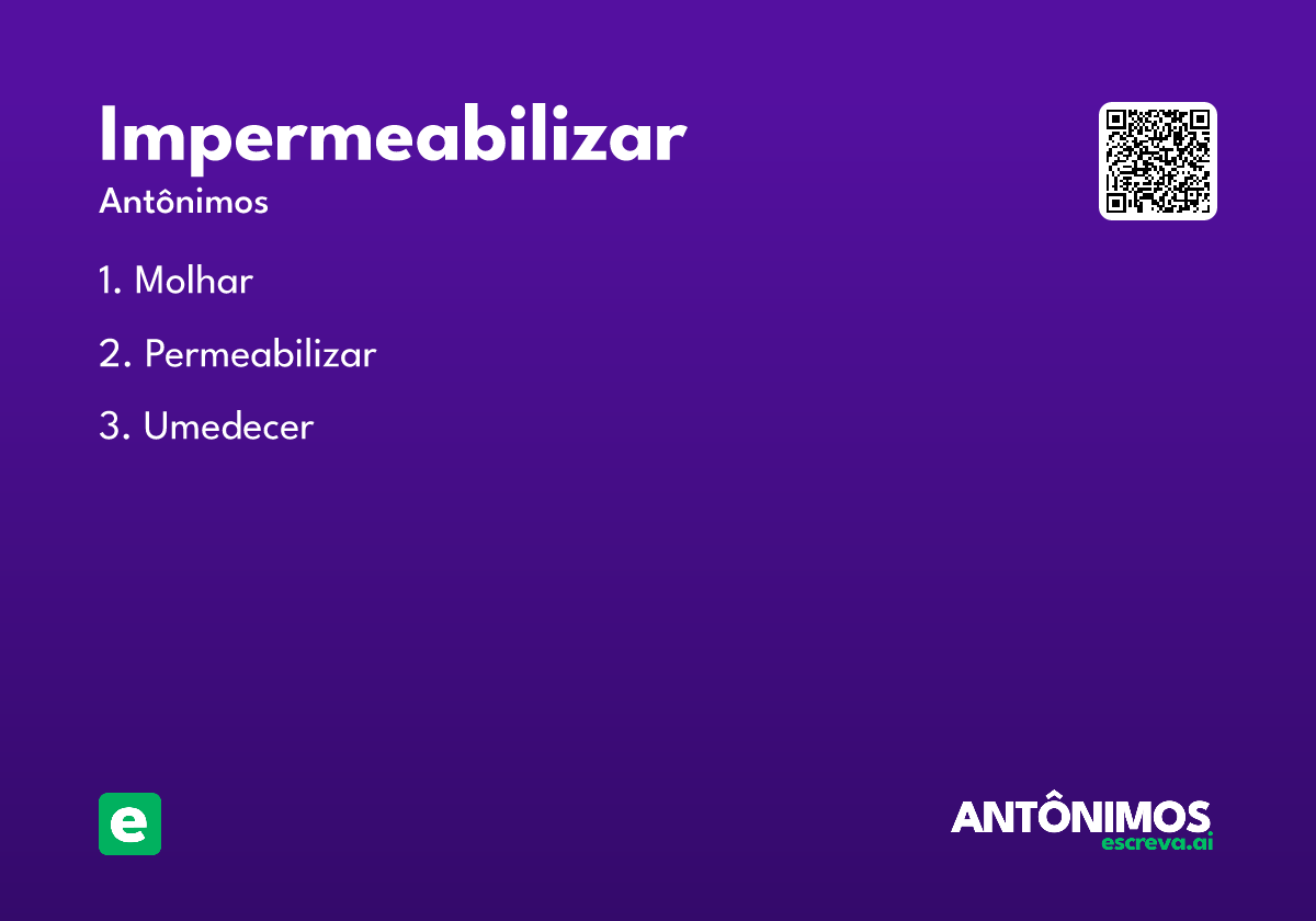 impermeabilizar