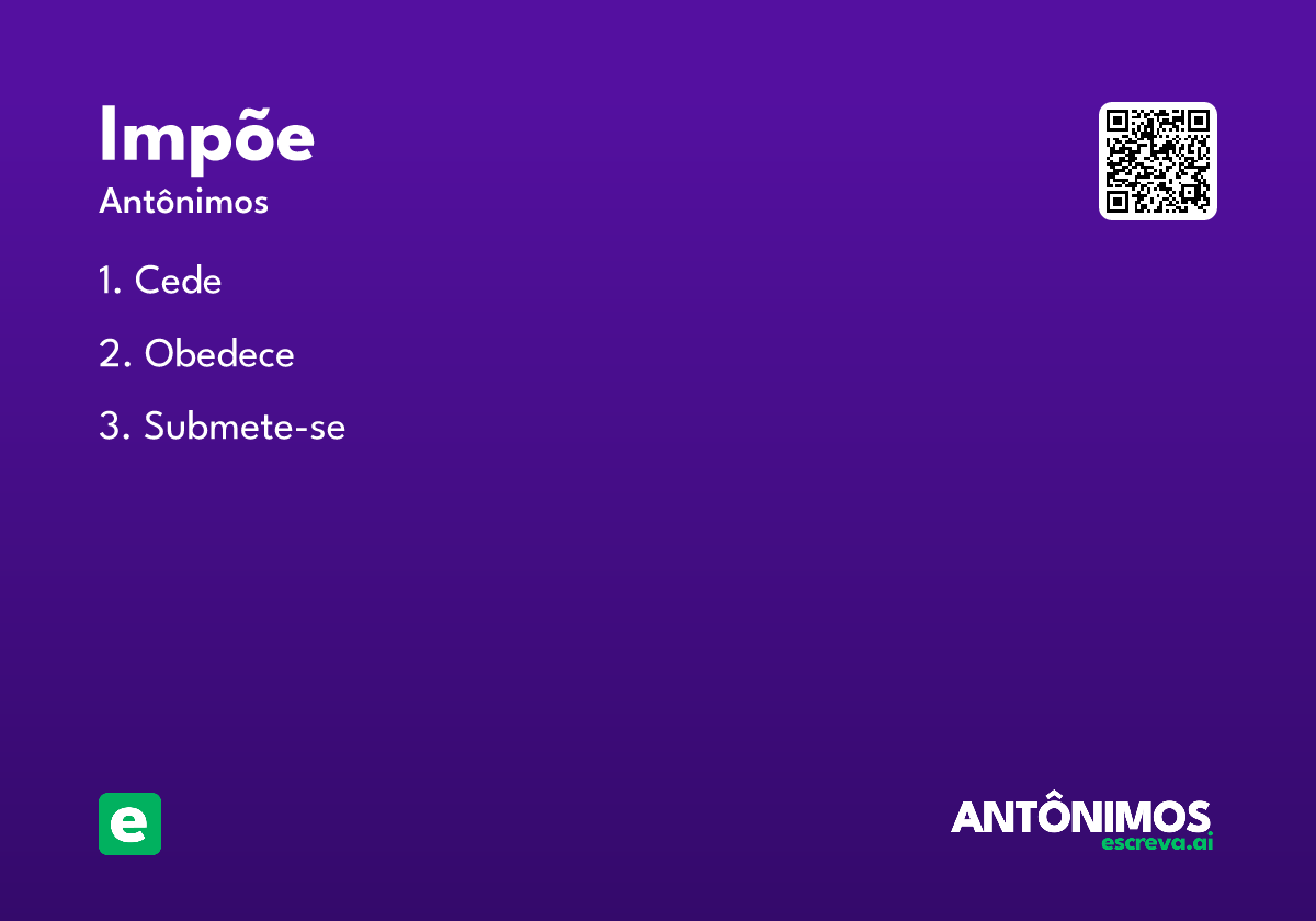 impõe