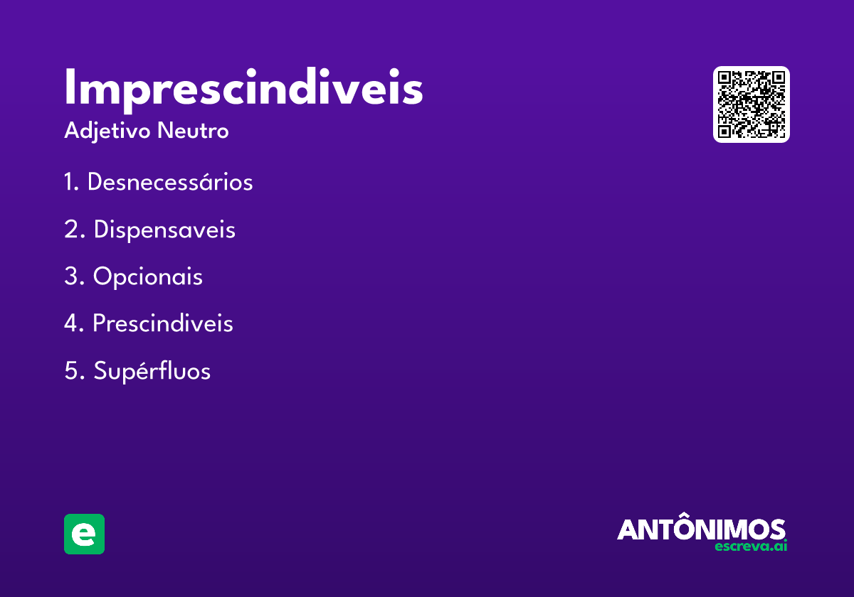 imprescindiveis