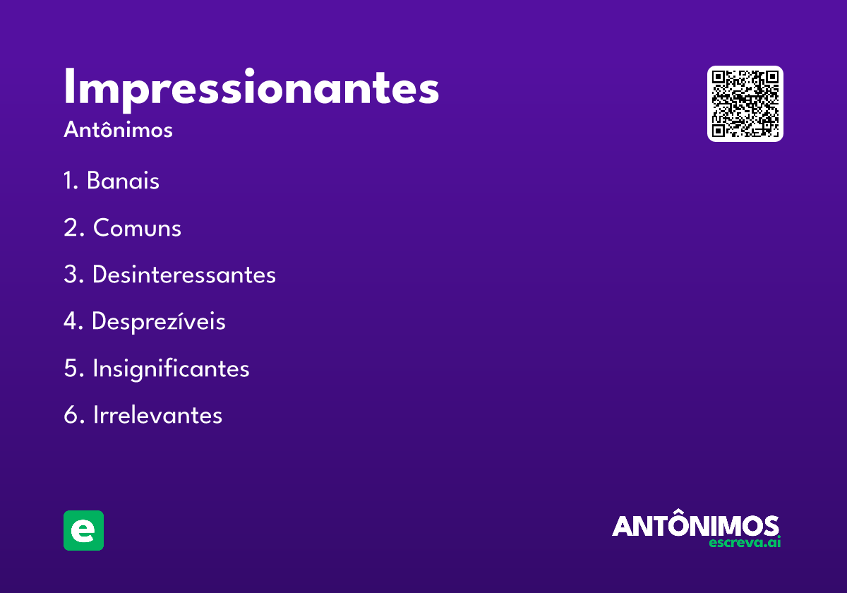 impressionantes