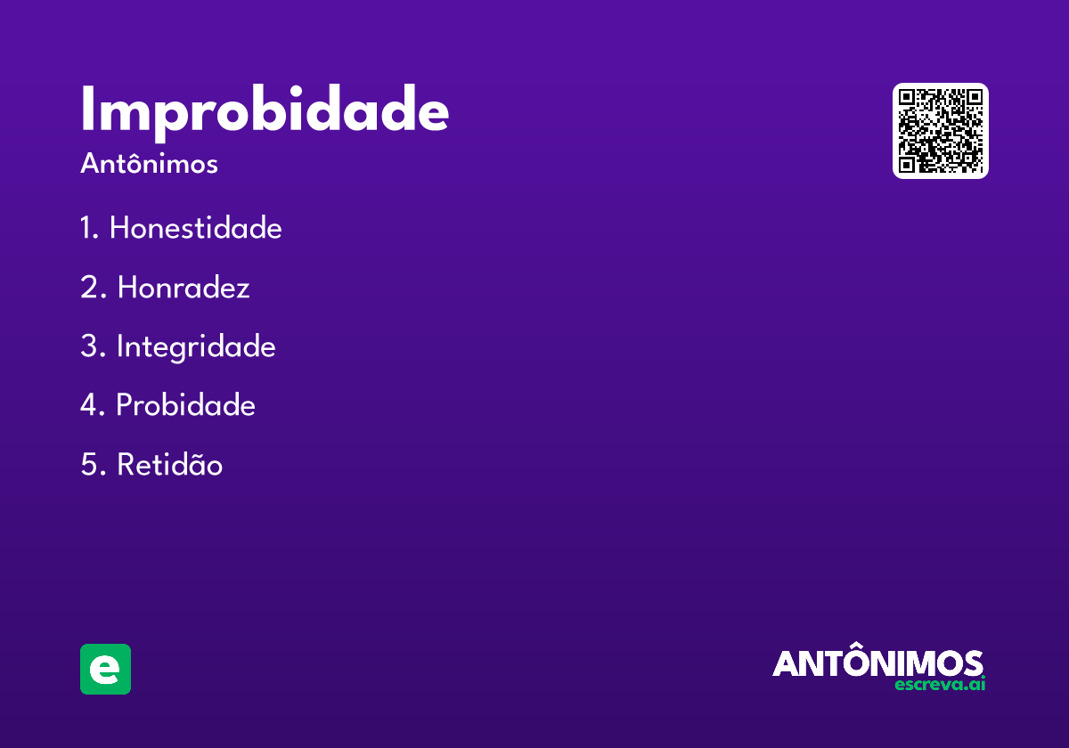 improbidade