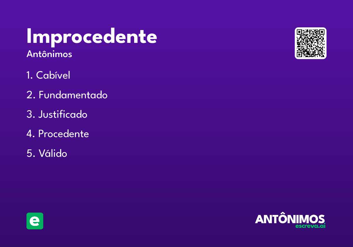 improcedente