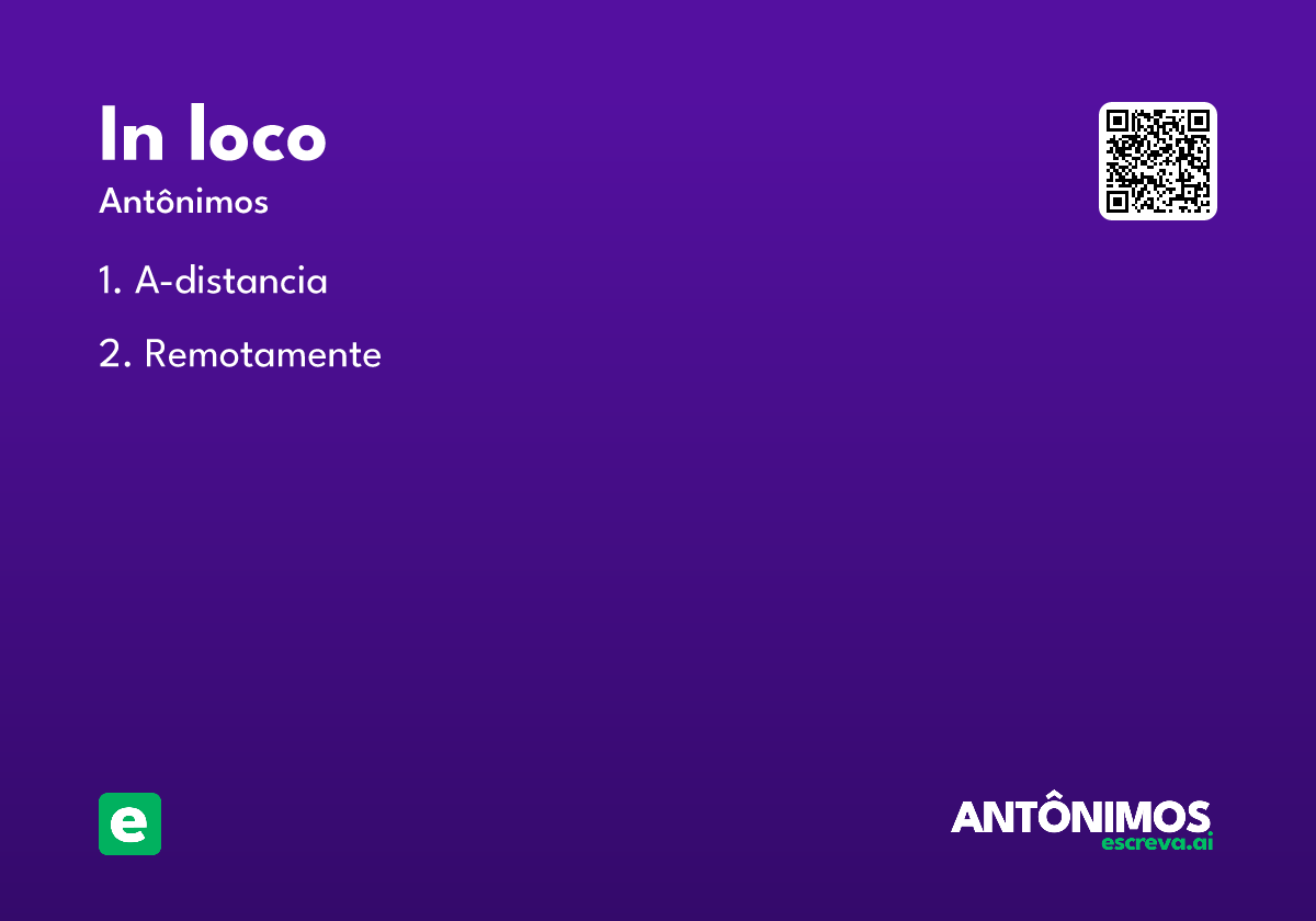 in loco