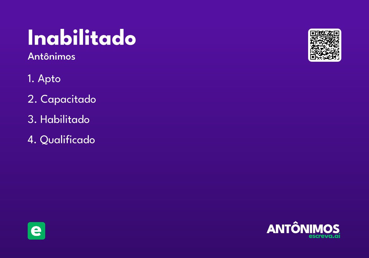 inabilitado