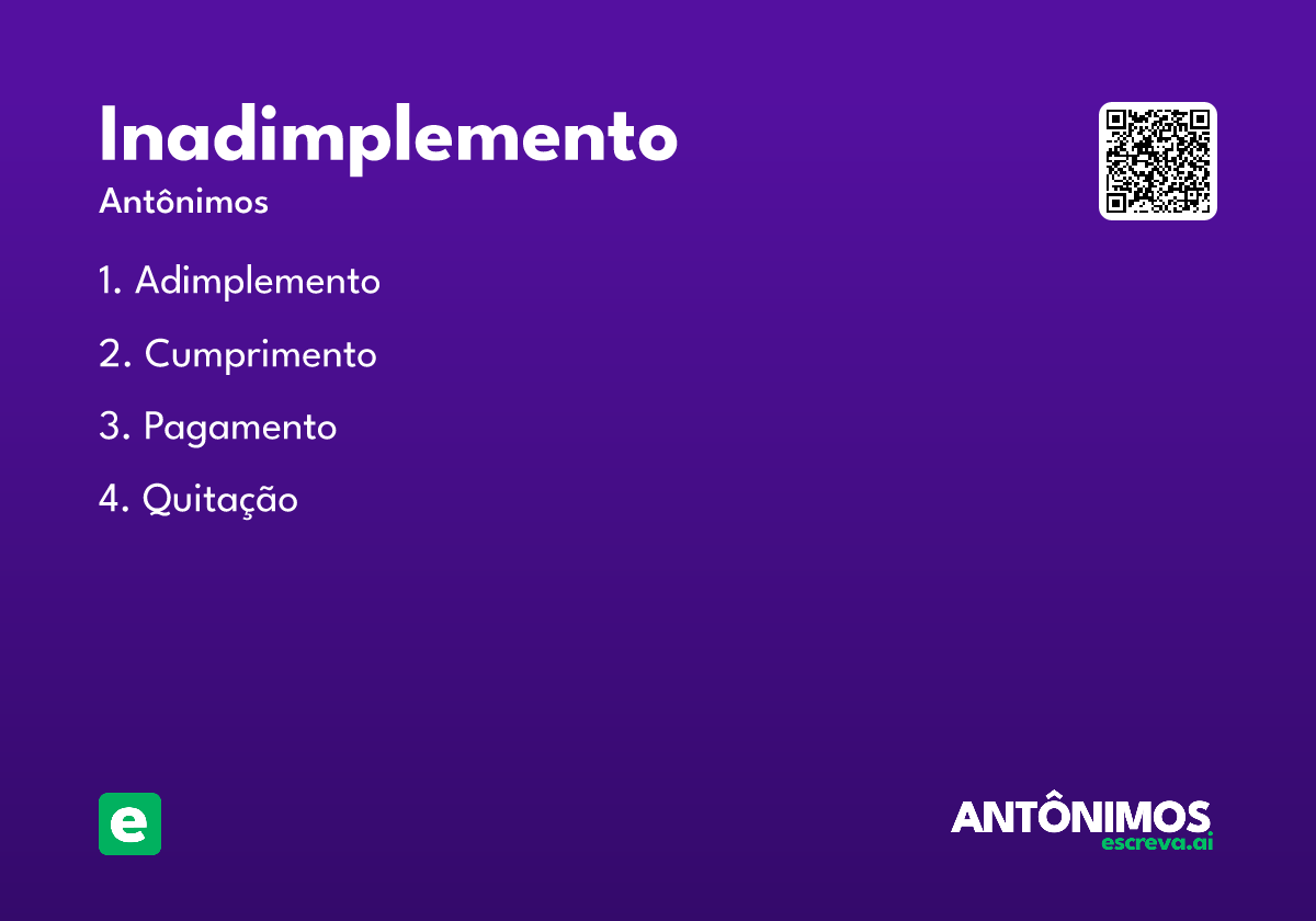 inadimplemento