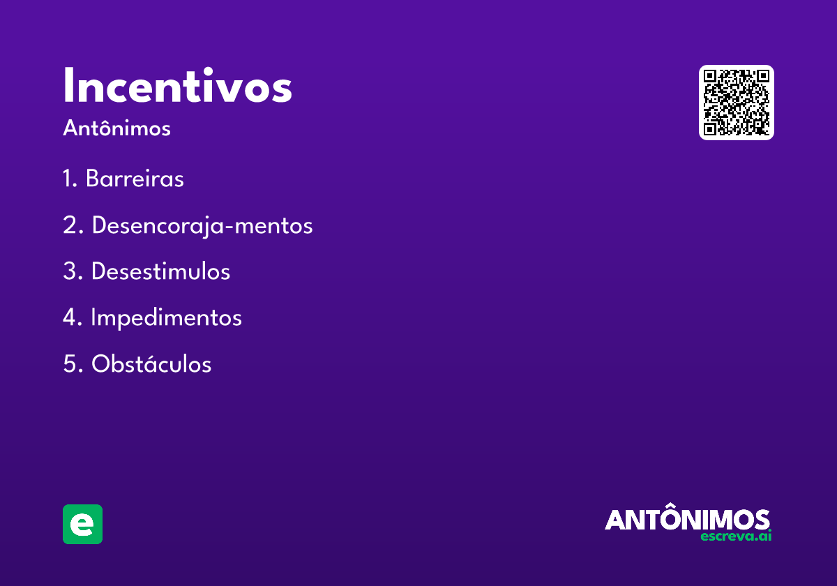 incentivos