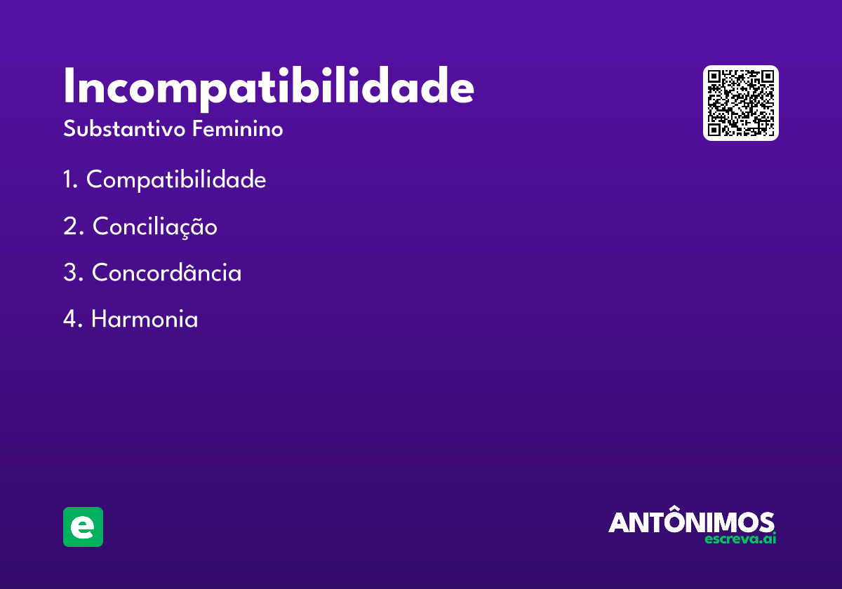 incompatibilidade