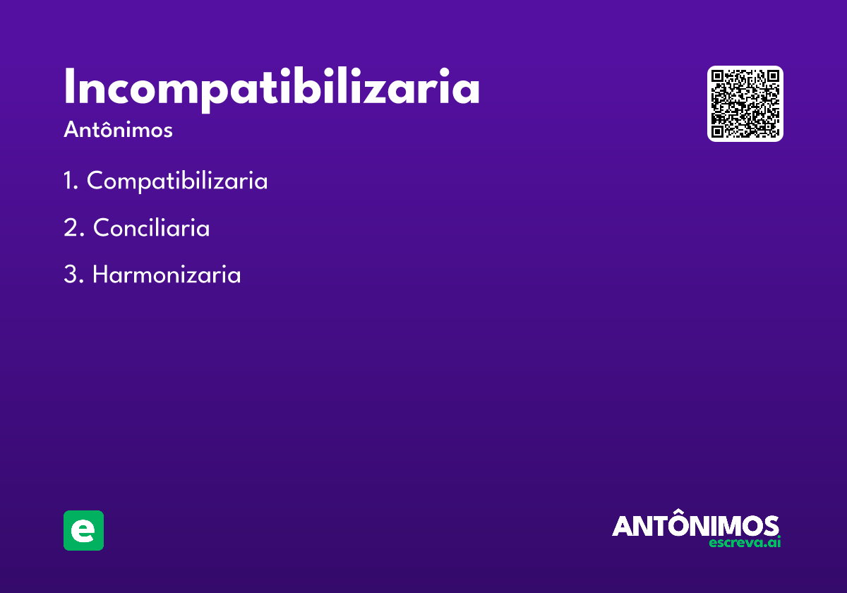 incompatibilizaria