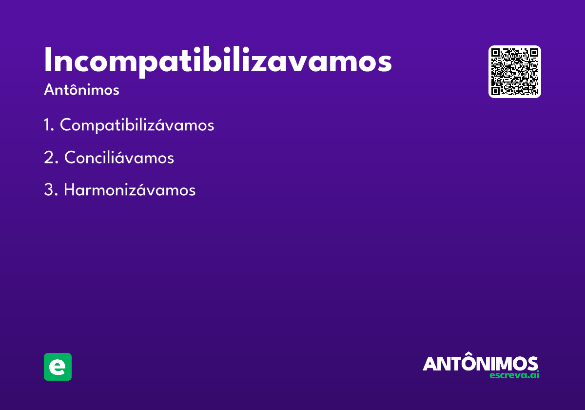 incompatibilizavamos