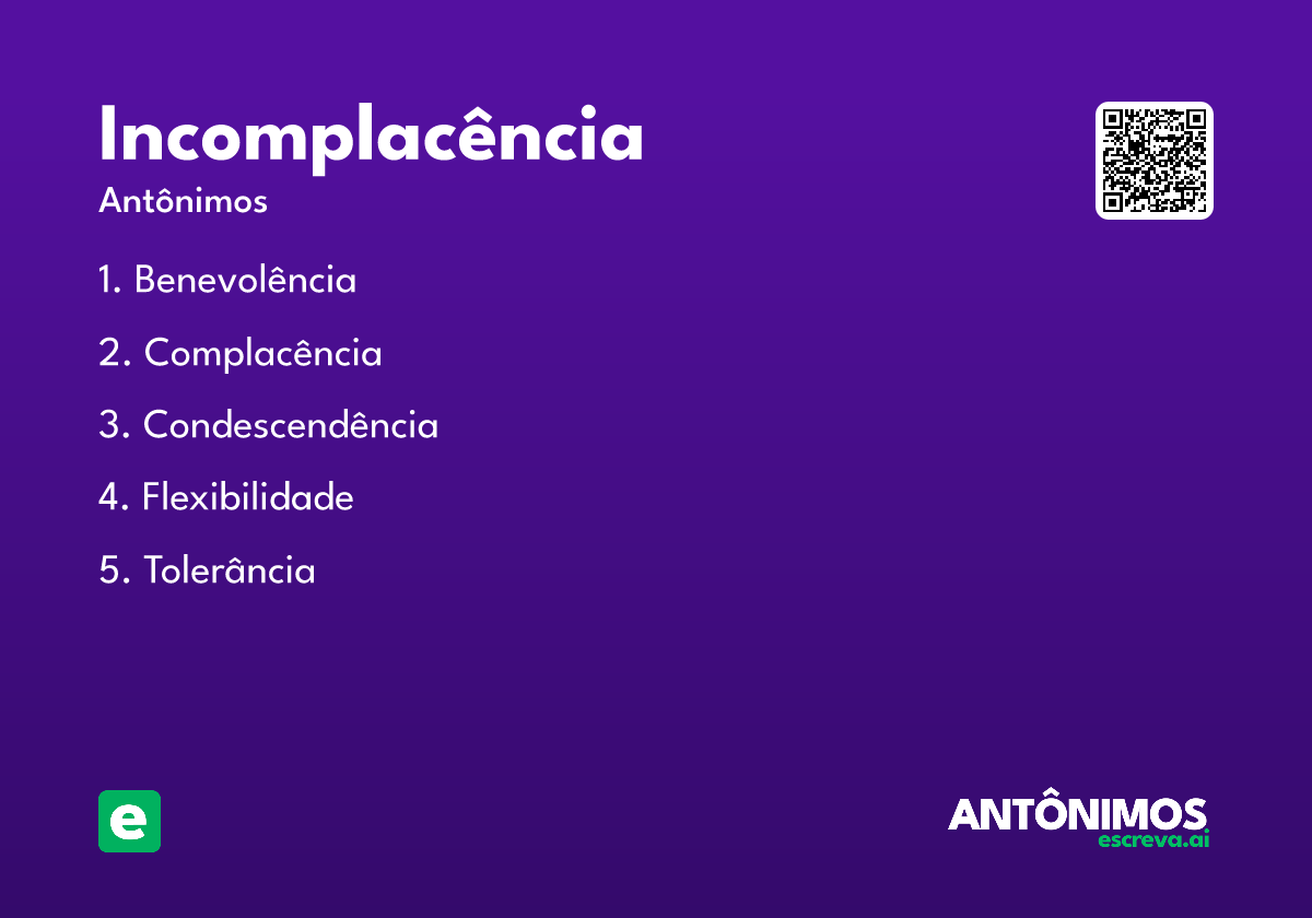 incomplacência