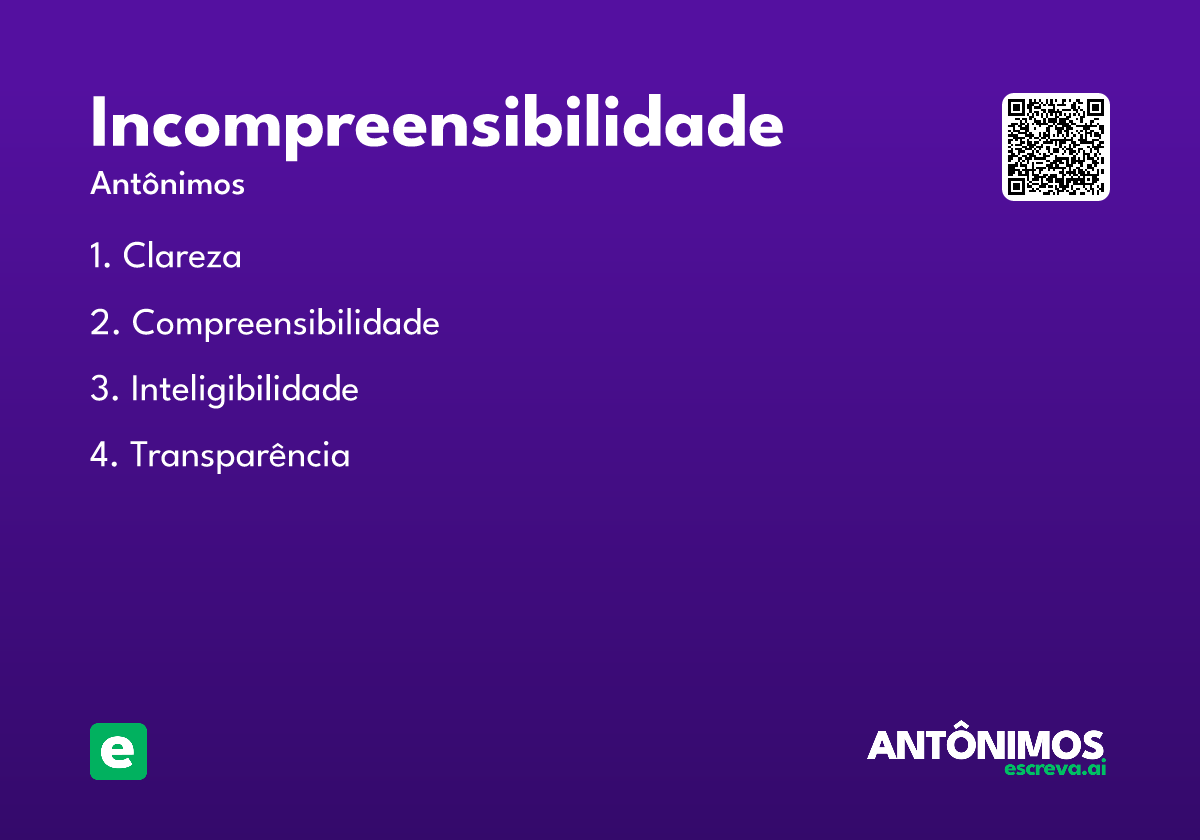incompreensibilidade