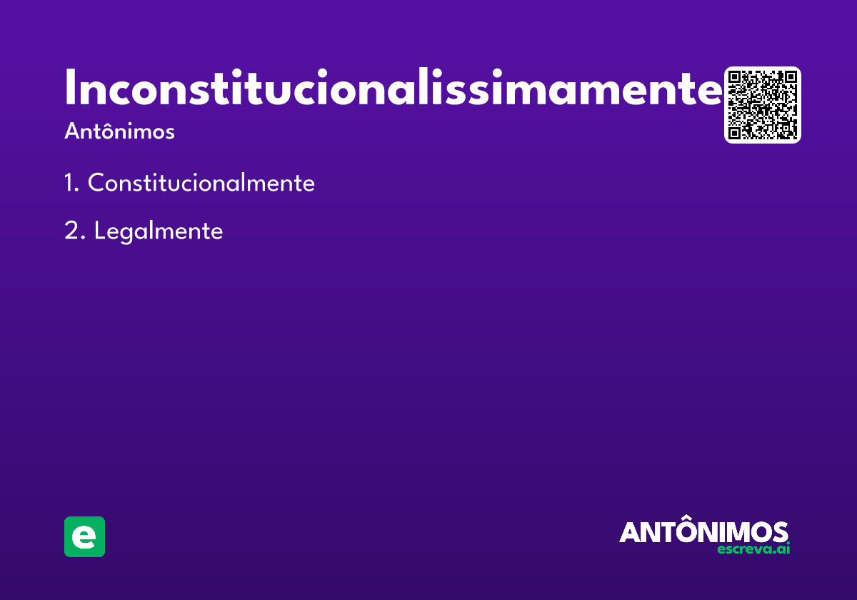 inconstitucionalissimamente