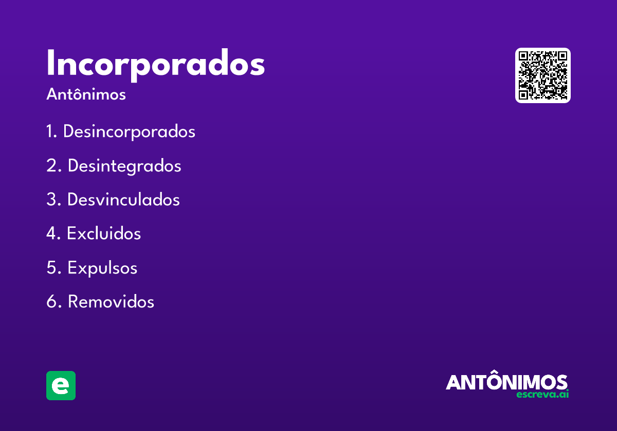 incorporados