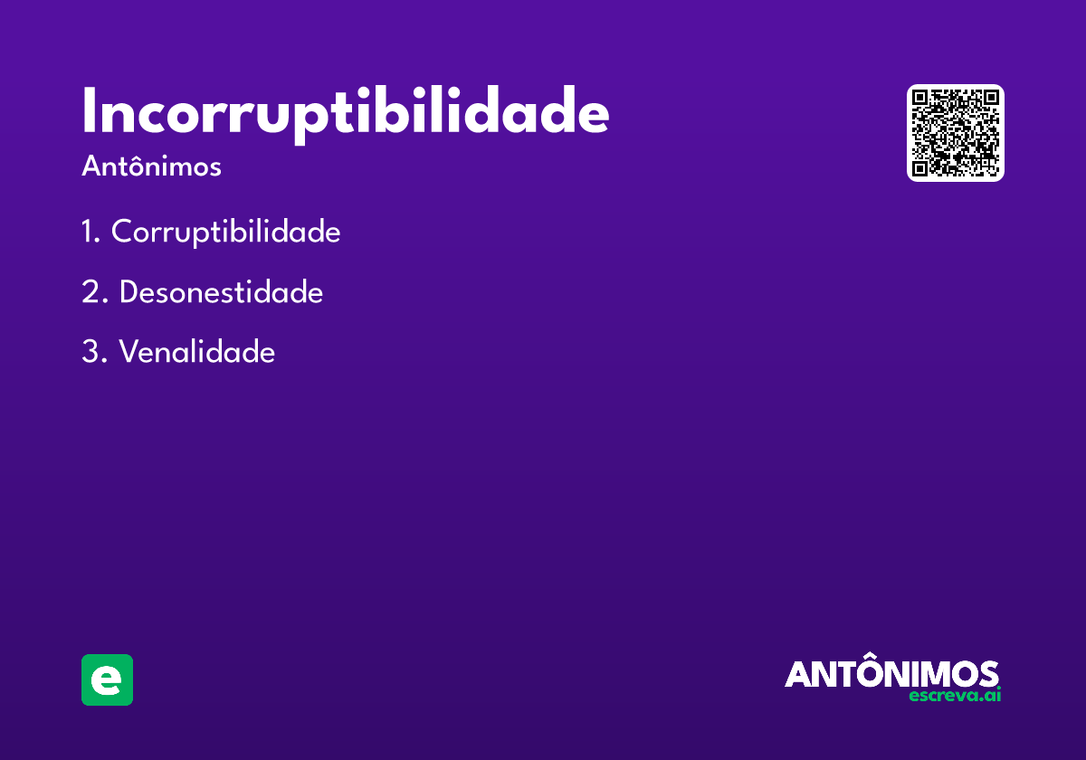 incorruptibilidade