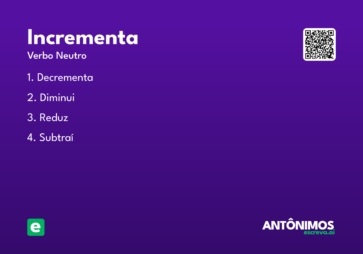incrementa