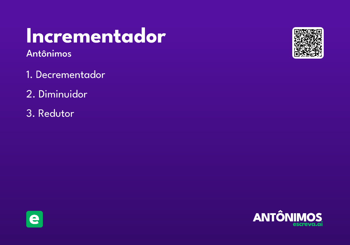 incrementador