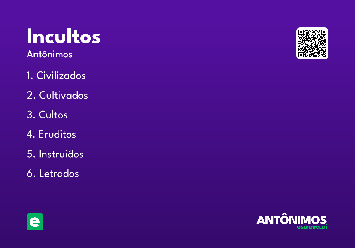 incultos