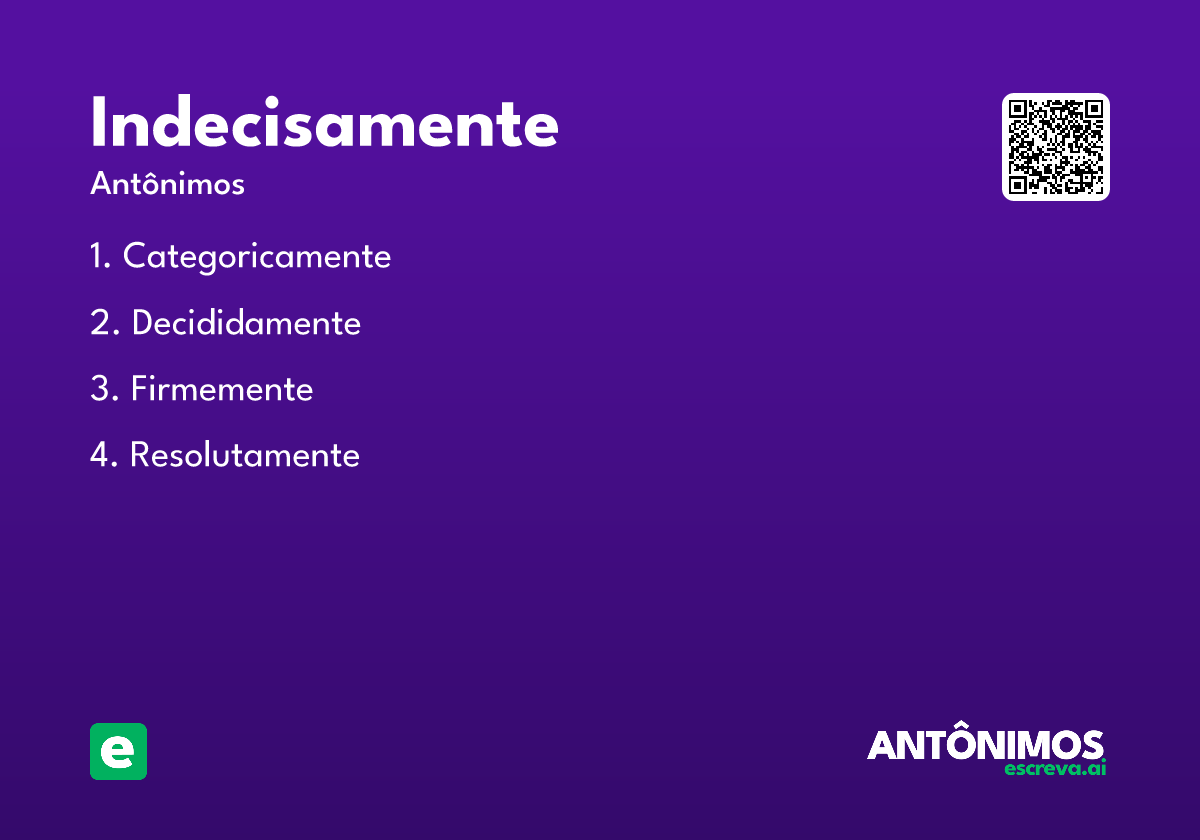 indecisamente