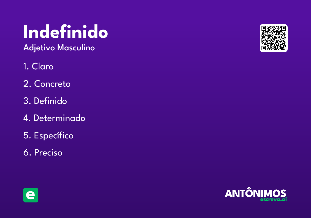 indefinido