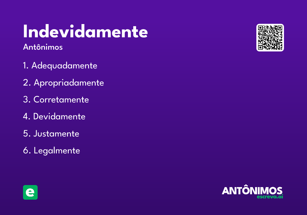 indevidamente