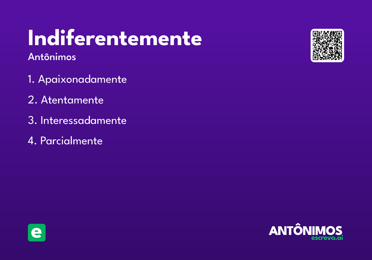 indiferentemente