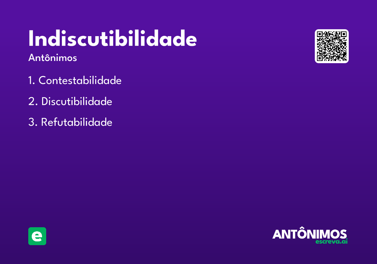 indiscutibilidade