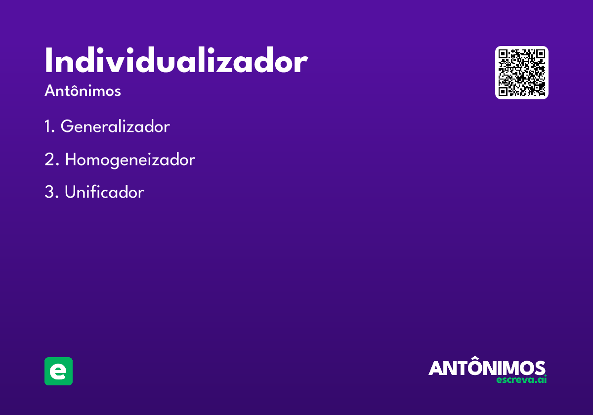 individualizador