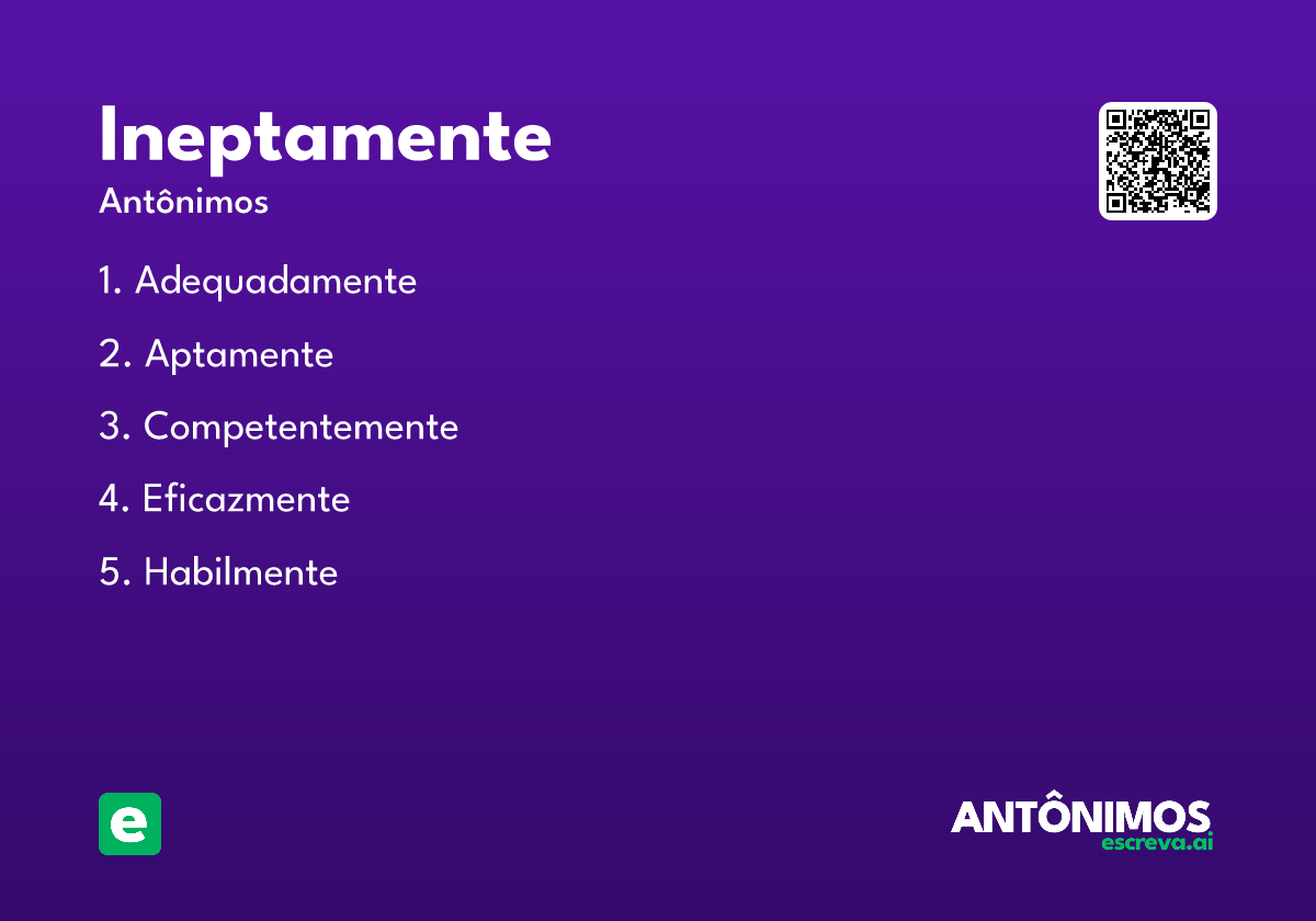 ineptamente