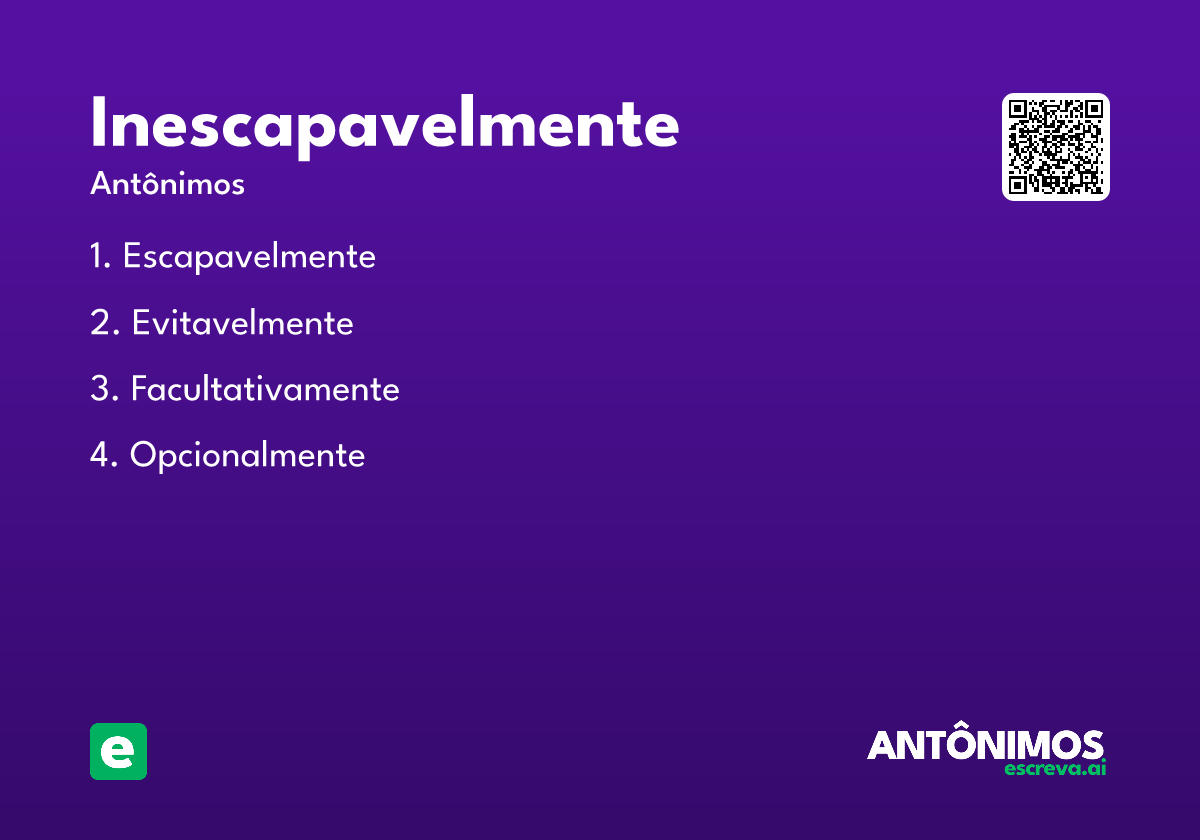 inescapavelmente