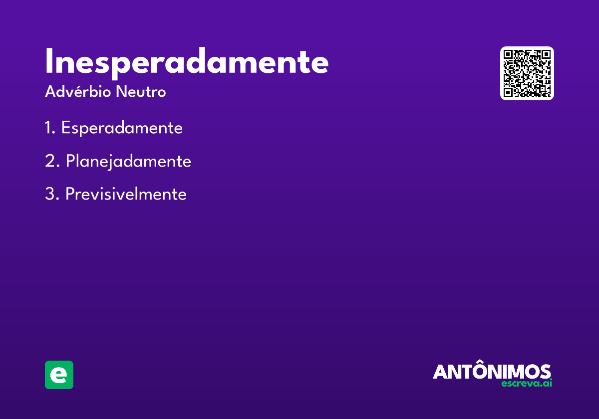 inesperadamente