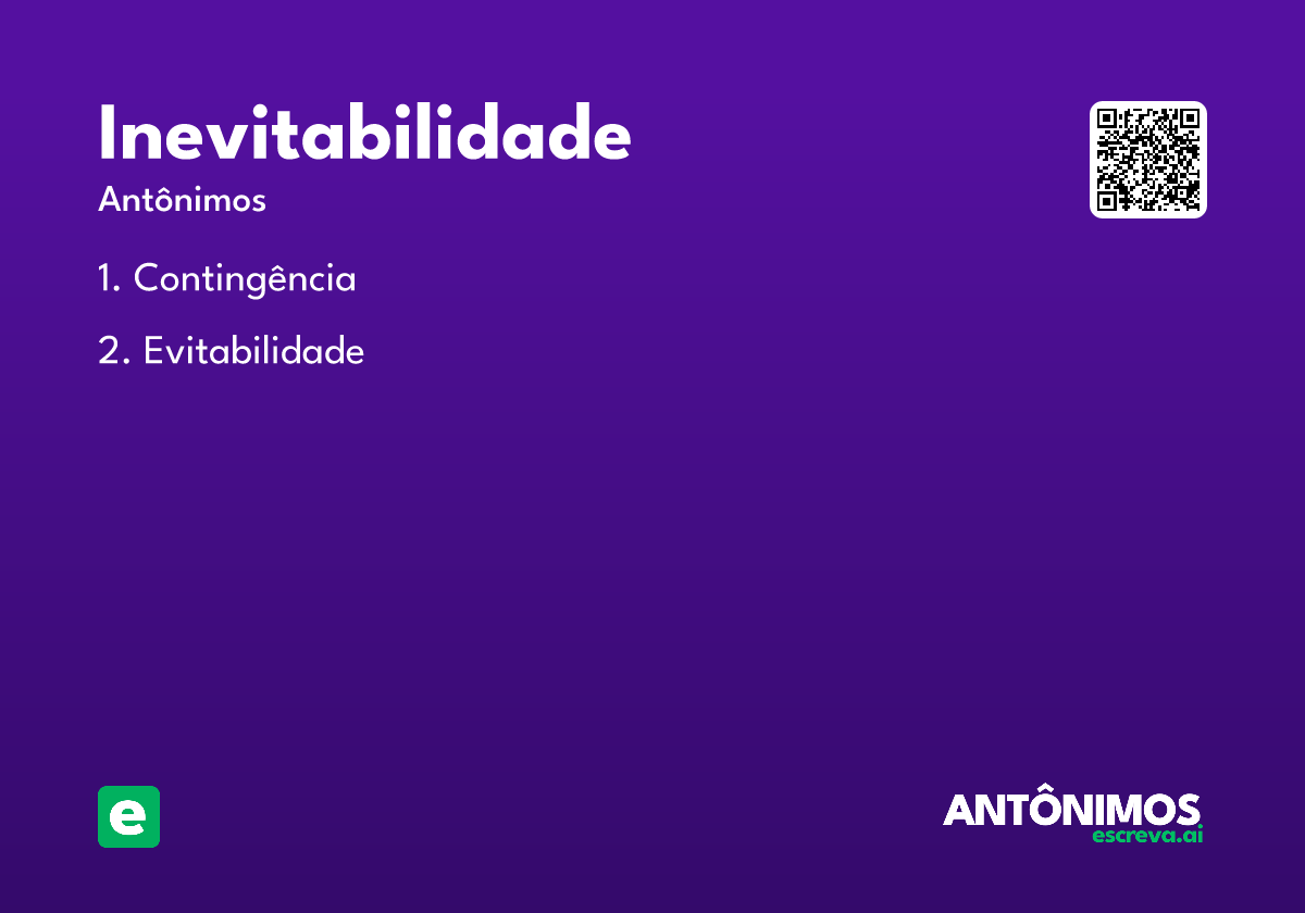 inevitabilidade