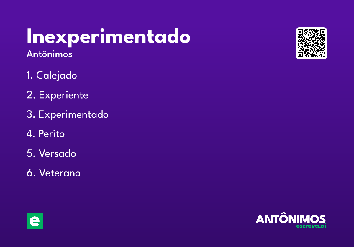 inexperimentado