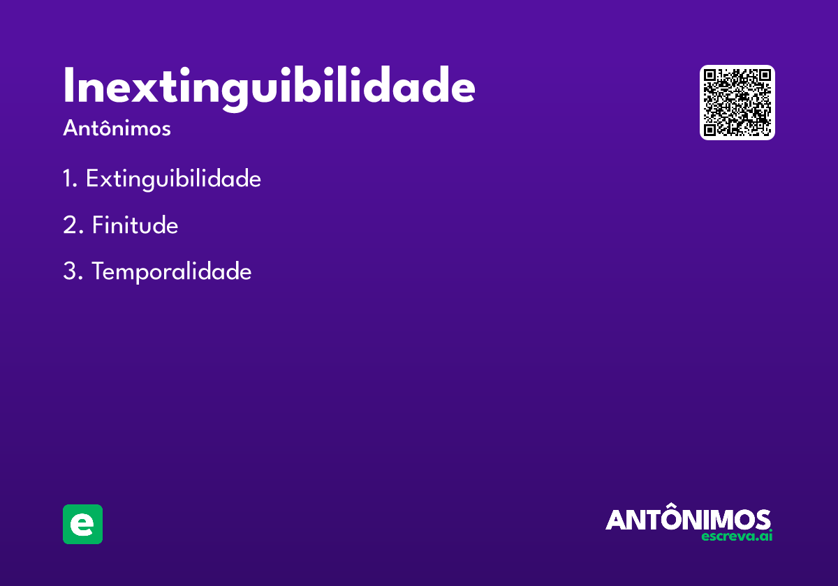 inextinguibilidade