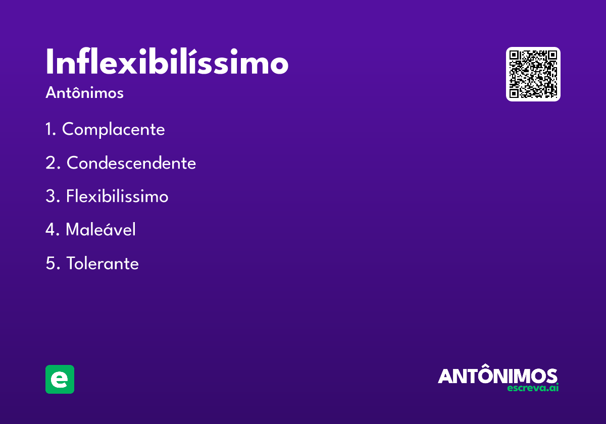 inflexibilíssimo