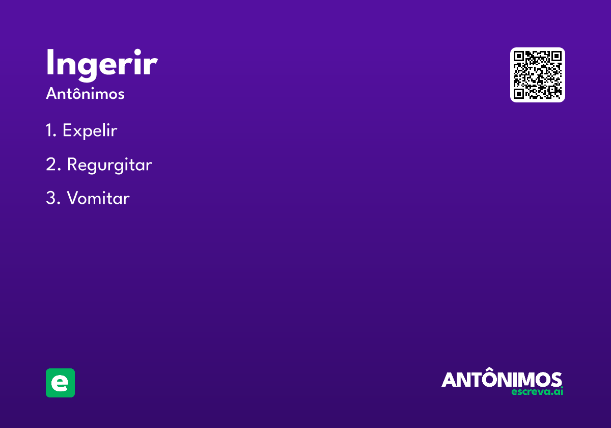 ingerir