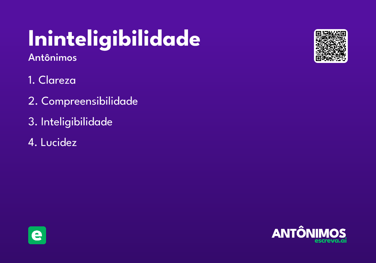 ininteligibilidade