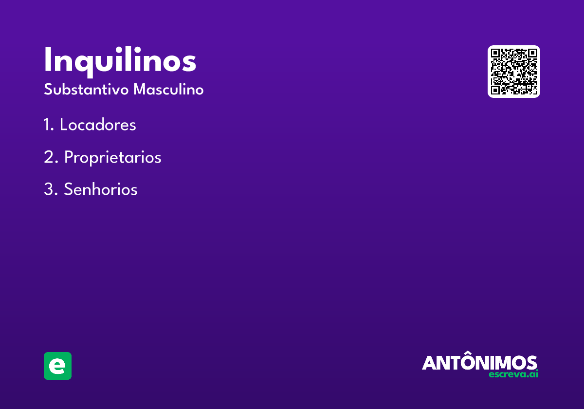 inquilinos