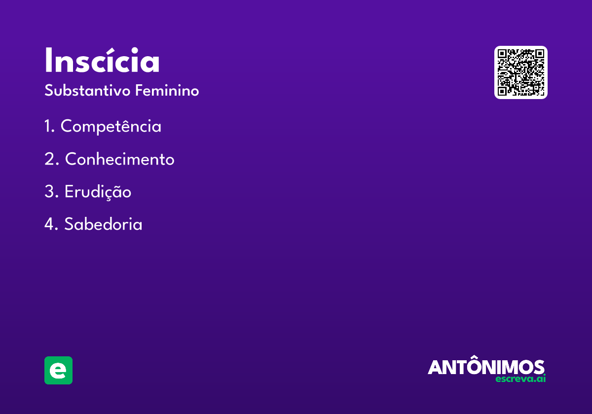 inscícia