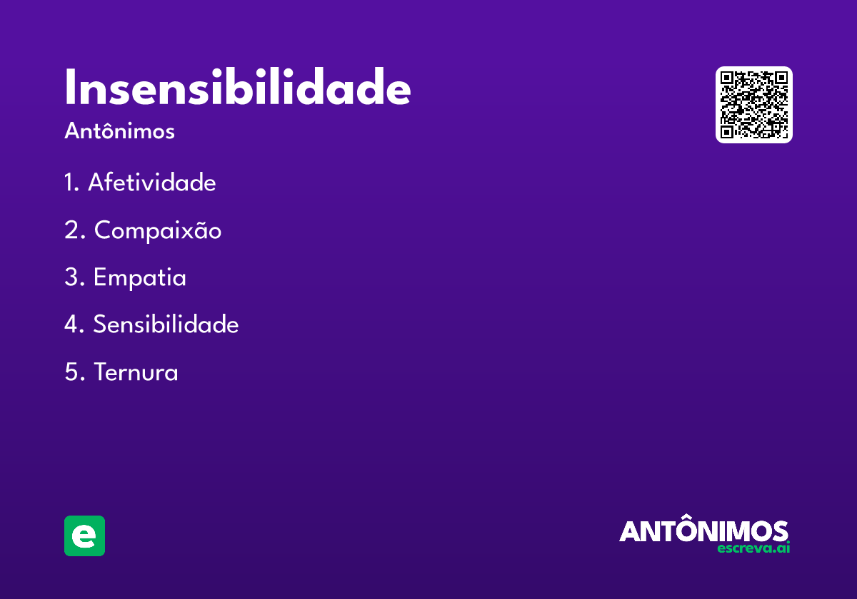 insensibilidade