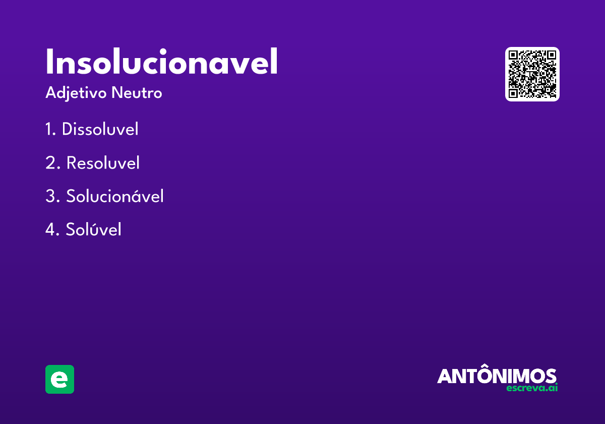 insolucionavel