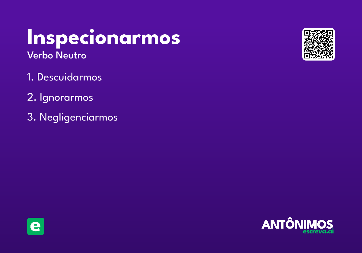 inspecionarmos