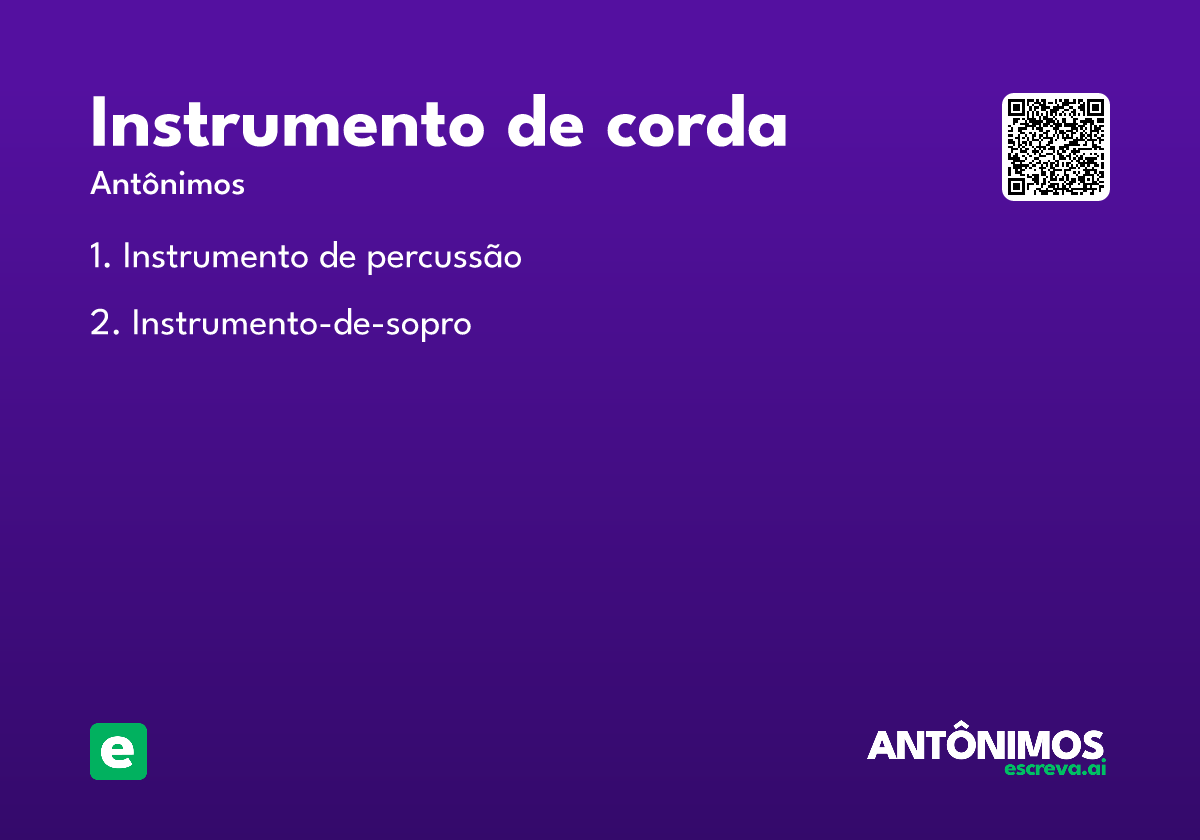 instrumento de corda