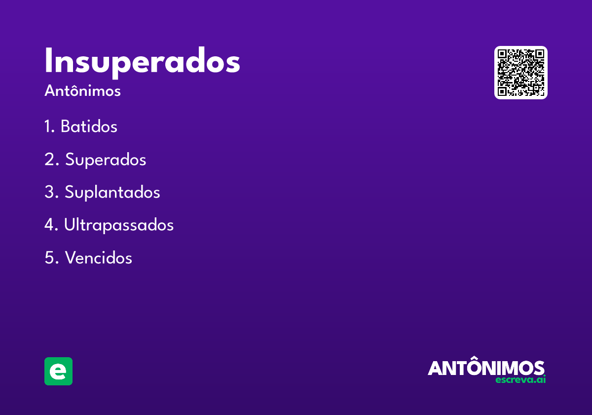 insuperados