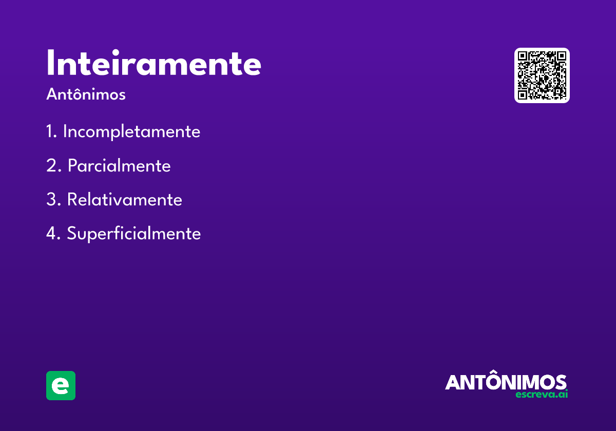 inteiramente