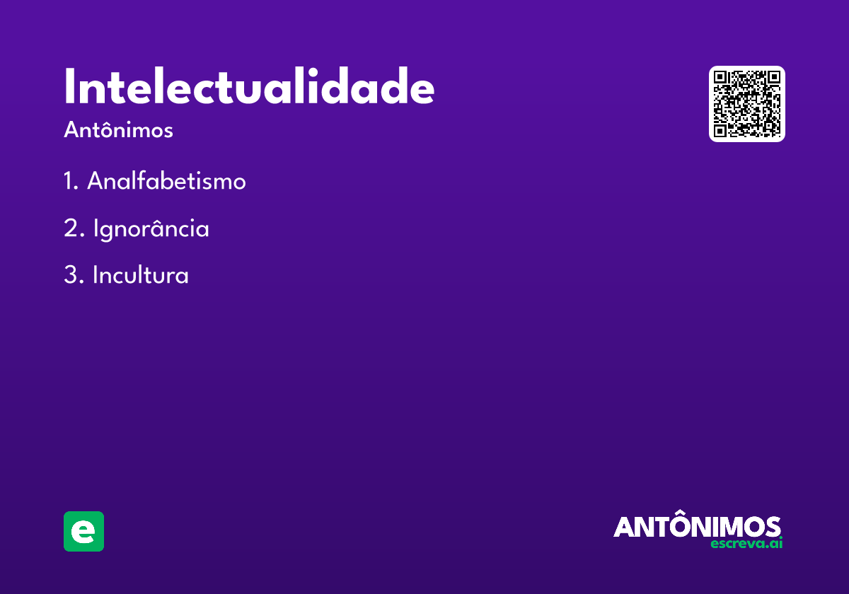 intelectualidade