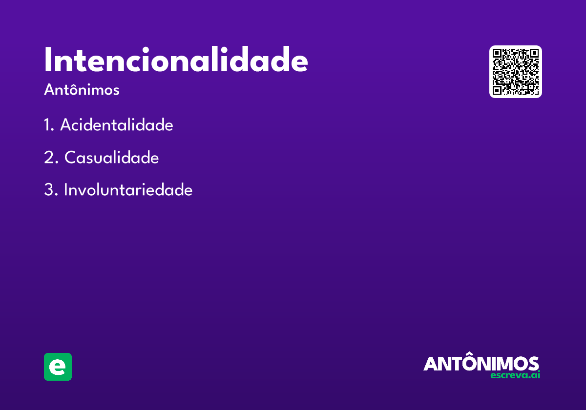 intencionalidade