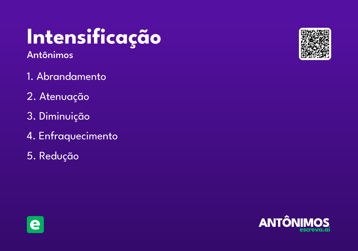intensificação