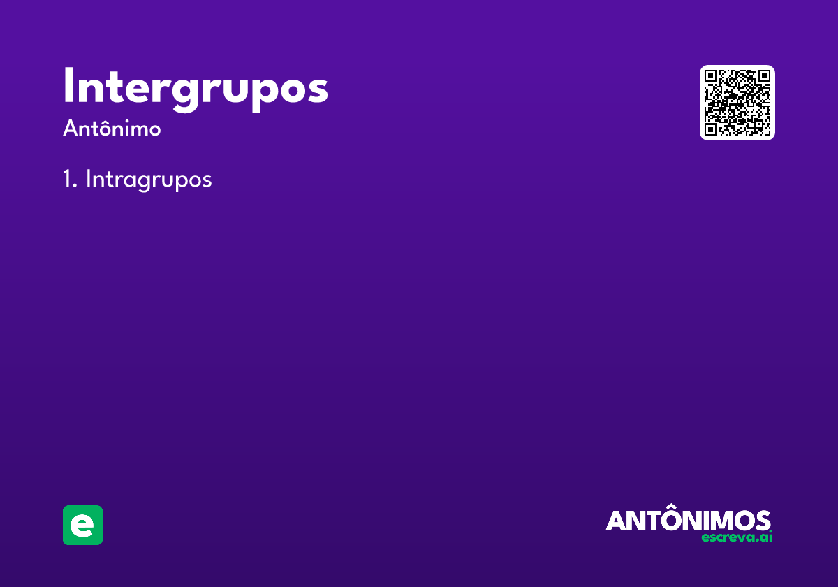 intergrupos