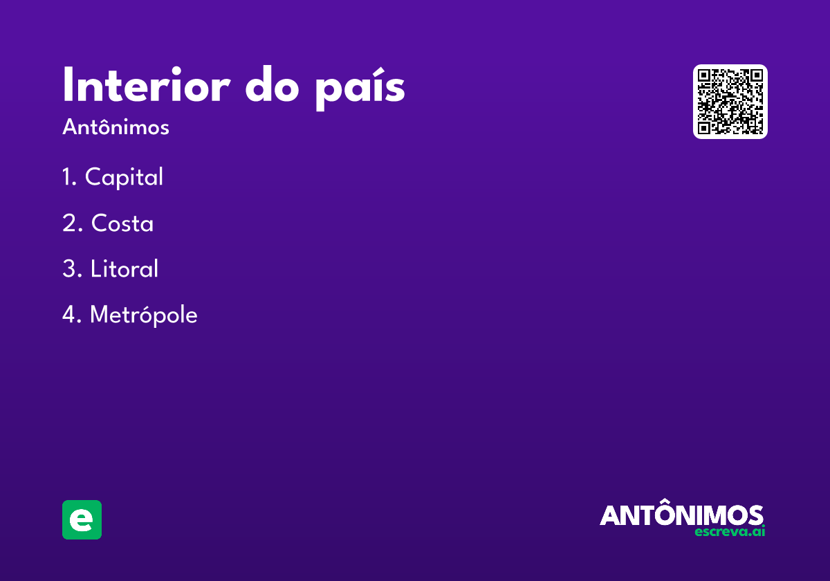 interior do país