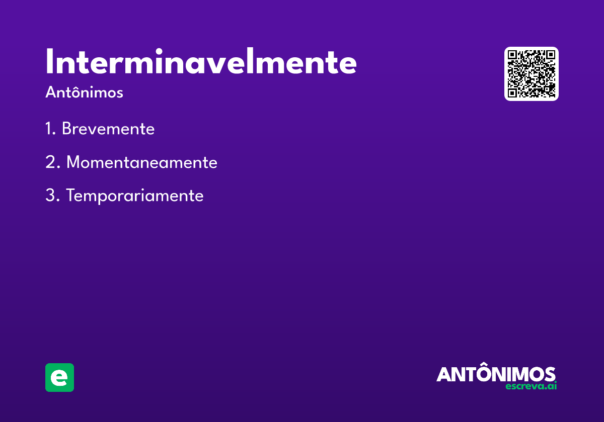 interminavelmente